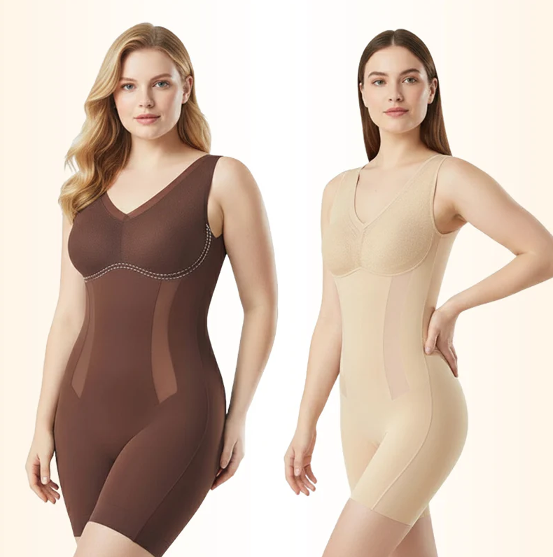 ⏳Time-Limited Special⏰Tummy Tuck & Hip Lift Traceless One-piece Shapewear